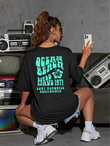 Plus Size T-Shirts - White - View 2