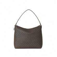 Michael Kors 印花 Merritt 女款肩背包 35S6G0WL3B 棕色 - 棕色35S6G0WL3B BROWN - 查看 5