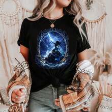 Women T-Shirts - Black - View 1
