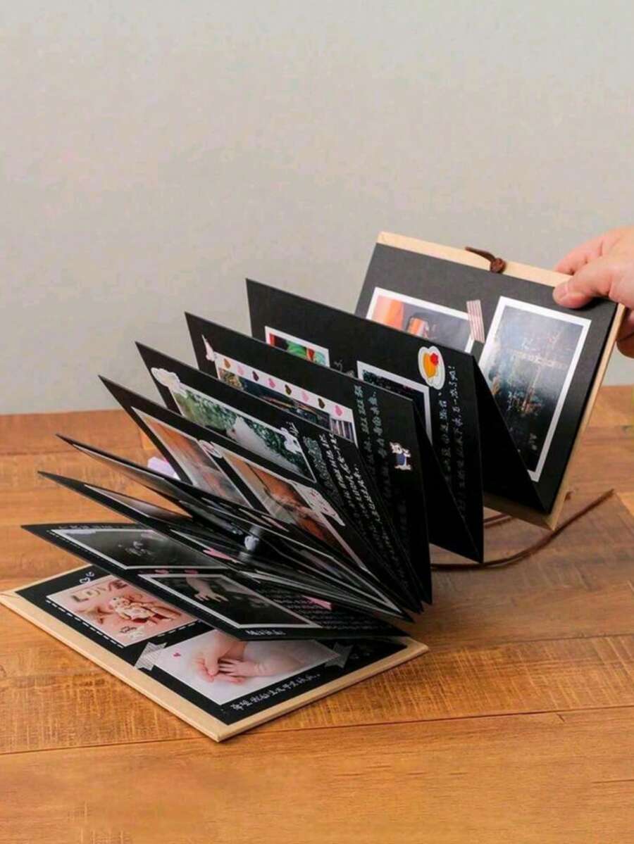 2026 Graduation Foldable Photo Frame, DIY Graduation Photo Album, Multi-Panel Collage Graduation Photo Display Stand, Student Commemorative Photo Album, Desktop Decor Frame, Graduation Gift, Gift Exchange Souvenir - Color - View 1