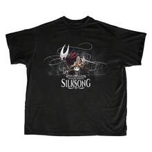 Camiseta de juego Hollow Knight Silksong Retro Metroidvania para hombres y mujeres, camiseta gráfica Vintage Indies de acción y aventura - forma - Ver 1