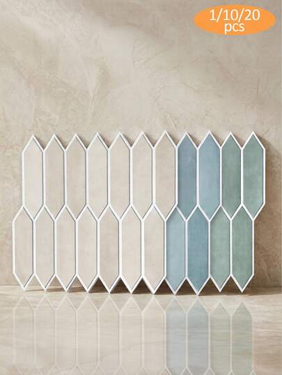1/10/20 PIEZAS Paneles de pared autoadhesivos 3D de estilo nórdico moderno escandinavo (30cm x 30cm), resistentes al agua y al calor, fáciles de cortar y limpiar, ideales para guardería, balcón, oficina en casa, despensa