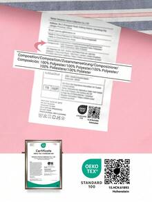 蜜月条纹印花床上用品套装（2件套 = 1个被套 + 1个枕套；3件套 = 1个被套 + 2个枕套） - 100% 涤纶数码印花面料，柔软透气，抗皱，枕套不含枕芯（不含被芯） - 适用于单人床、双人床、大号床、特大号床等各种尺寸的卧室和宿舍，通过 Oeko-Tex 认证，适合作为送给妈妈的礼物 - 彩色 - 查看 10