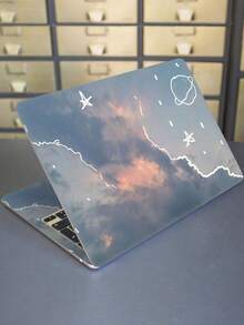 2入 15.35*10.63 英吋筆電外殼裝飾貼紙，適用於 HP、Apple、Compaq/Apple//HP///15.6 英吋-16 英吋及以下所有系列筆電，印花圖案 DIY 無殘膠耐刮保護貼膜 - 查看 12