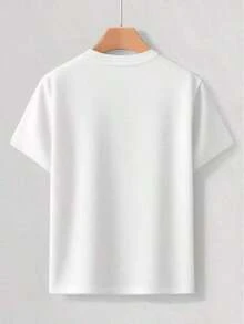 Diseño Simple y Versátil, Camiseta Unisex de Manga Corta, Conjunto de Ropa Disco, Camiseta de Mujer, Camiseta con Estampado de Letras y Guitarra, Top Casual de Manga Corta con Cuello Redondo para Primavera y Verano, Ropa de Mujer, Dazywomen, Estilo Bohemio, Regalo para el Día del Maestro, Camiseta de Mujer, Estilo Y2K, Camiseta de Algodón Puro - Blanco - Ver 2