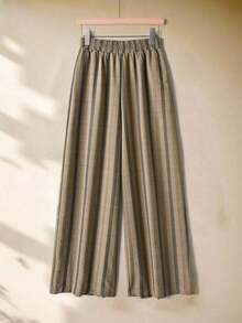 Pantalones casuales de unicolor para mujer, aptos para el verano - Multicolor 3 - Ver 2