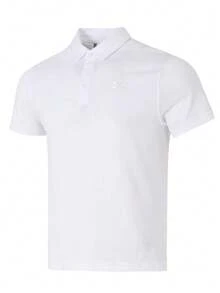 Under Armour 透氣網眼款丨吸濕排汗抗皺易打理男子高爾夫訓練運動休閒 Polo 衫 - 白色 - 查看 5