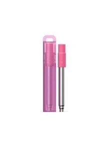 3pcs Stainless Steel & Silicone Retractable Drinking Straws Set, Travel Portable Reusable Straws - View 14