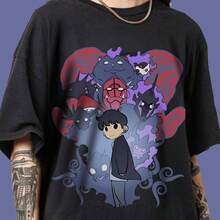 Unisex T-Shirt Made Of Pure Cotton, Anime T-Shirt, Aesthetic Anime, Anime Sweatshirt, Anime Cosplay Shirt, Anime Clothing, Unisex Anime Tee, Gift For Him, Summer T-Shirt, Summer Clothing For Women, Men's Summer Outfit, Women's Shirt, Creative Design, Outdoor Play, Cool Style, Fun Design, Great For Outdoor Play, Creative Design, Outdoor Play, Cool Style, Fun Design, Great For Outdoor Play - Black - View 5