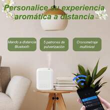 Smart Electric Essential Oil Diffuser With Bluetooth 400ml, Fragrance Machine For Home And Hotel, White - 400ml - View 2