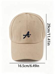 Letter Graphic Baseball Cap Casual - Multicolor - View 4