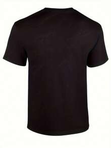 Limited Edition Taco Emergency Call 9 Juan Juan Cinco De Mayo T-Shirt, 100% Cotton, Sporty Style, Round Neck, Long Sleeves, Short Cut, Asymmetrical Hem, Solid Color, Regular Fit, Washable, Suitable For All Seasons - 220g Lightweight Cotton - 黑色 - 查看 4