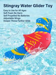 Hydrodynamic Manta Rays Press Forward Children's Baby Beach Pool Water Splashing Play With Water Model Fish Toys Hot - 301 Diving Fish - View 12