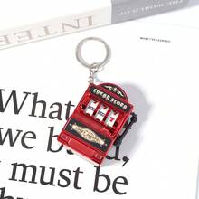 1PC Exquisite Fashion Mini Cartoon Game Console Pendant Keychain For Girls, Ladies Backpack Charm, Perfect Gift For Friends, Girlfriends, Classmates, Party, Festival & Birthday Presents - A - View 7