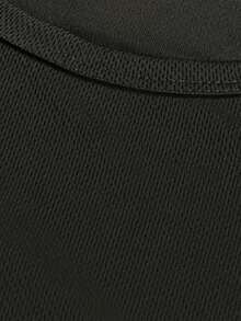 Camiseta de hombre con diseño de anime de Tokio y estampado de manga japonés en la espalda, estilo casual de calle, ideal para el verano, imprescindible para los fans del anime, estilo urbano a la moda. - Negro - Ver 6