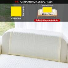 1PC Cooling Ice Silk Sofa Cushion, Non-Slip And Wear-Resistant, Resistant To Pet Stains, Decorative For Living Room, Bedroom, And Study, Machine Washable, All-Season Sofa Cover. - Multiple Styles - View 14