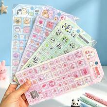 3D Cartoon Animal Stickers, Strawberry Rabbit Shaped Raised 3D Design Self-Adhesive Educational Reward Stickers, DIY Craft Gift Decorative Stickers - Multicolor - View 6