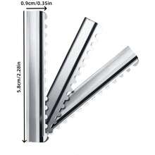 10 lưỡi dao thay thế chuyên nghiệp, thích hợp để tạo hình, làm mỏng, tạo đường nét, tỉa - Lưỡi dao đơn bằng thép không gỉ bền bỉ, - Lưỡi dao được mạ, cạo mượt mà, 10 lưỡi dao thay thế. - Đỏ và Trắng - Xem 3