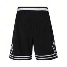 Nike Jordan Dri-FIT 條紋繫帶直筒合身戶外休閒短褲男女同款黑色FQ2990-010 - 黑色 - 查看 5
