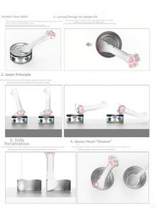Multi-Function Cat Paw Can Opener, Reusable Seal Cover, Pet Feeding Spoon, Mixing Spoon, Daily Pet Feeding Supplies - One Size Fits All - View 4