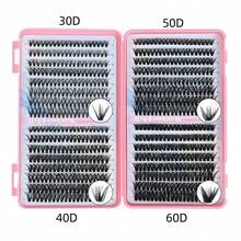 Cluster Lashes Glue For DIY Eyelash Extensions, Super Strong Hold No-Latex Waterproof Adhesive Eyelash Extension Glue (10ml) - Clear - View 9