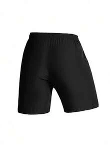 Men's Summer Casual Outdoor Sports Running Workout Quick-Dry Top And Shorts Set - Dark Grey - View 5