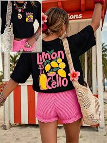 Women T-Shirts - Black - View 1