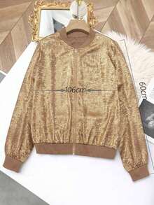 Chaqueta gris con mangas largas y lentejuelas Keke Bloomly, ligera, Chaquetas de punto para mujer, Chaquetas de punto ligeras para mujer, Atuendos de campo para mujer, Ropa vintage para mujer, Ropa de primavera para festivales y vacaciones - Amarillo - Ver 7
