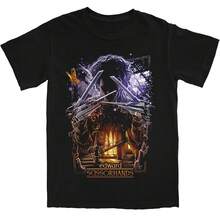 Camiseta Gráfica de la Película Clásica Edward Scissorhands de Tims Burtons, Camiseta Oversize de Algodón Estilo Streetwear de la Película de Fantasía Cult de los 90 para Fans - forma - Ver 1