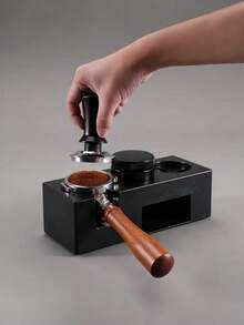 51mm/53mm/58mm Coffee Tamper, Professional Barista Coffee Tamping Tool. Features Include Calibrated Spring, Stainless Steel Design, Adjustable Depth Coffee Distributor, And Self-Leveling Coffee Distributor. - Multicolor - View 5