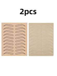 1 miếng/Da giả tập xăm, Da silicon mềm dùng để tập xăm lông mày/trang điểm, Da silicon mềm mại dùng để học trang điểm vĩnh viễn không kèm mực. - Nhiều màu - Xem 12