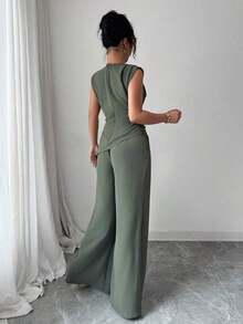 Women Blouses & Shirts - Green - View 2