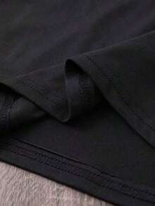 Blusa de manga corta, nueva y de gran , blusas vintage, top lindo, 100% algodón, camisas para hombre, camisetas gráficas Manfinity para hombre, camiseta con estampado de amante de libros para mujer - Diseño de verano que muestra a una mujer leyendo y estrellas, hecha de fibra de poliéster elástica, cuello redondo, top casual de manga corta, lavable a máquina, adecuada para amantes de los libros, 100% algodón. - Negro - Ver 5