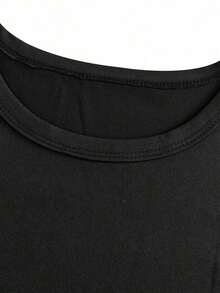 Camiseta Casual 2026 - Nueva Camiseta de Verano de Algodón Puro en Tallas Grandes - Camiseta Elegante Estampada para Mujer - Moda de Verano, Diseño Elegante, Cómoda y Transpirable, Camiseta de Cuello Redondo, Material Suave, Adecuada para Uso Diario y Actividades al Aire Libre en Otoño y Verano, Ropa Casual pero Elegante para Mujer - Camiseta Vintage de Estilo Urbano Unisex de Algodón, Manga Corta, Cuello Redondo, Casual, Versátil y Cómoda. 100% Algodón, Duradera. - Negro - Ver 4