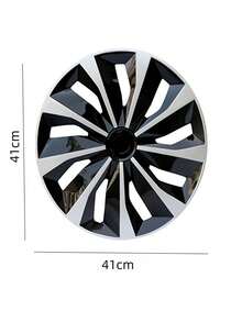 1 pièce Enjoliveur de roue de voiture de 16 pouces en plastique PP, convient pour décorer l'apparence de la roue, disponible en plusieurs couleurs - A - Voir 4