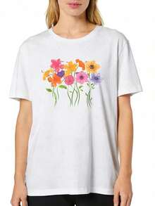 Women T-Shirts - White - View 1