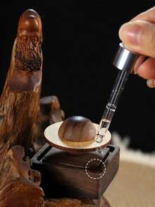 Planet-Shaped Wooden Aroma Diffuser, A Unique Solid Wood Decorative Item. Suitable For Use In Cars And As Home Decor. Releases Essential Oils Over A Long Period. Room Decor, Stylish Decor, Aroma Diffuser - Multicolor - View 9