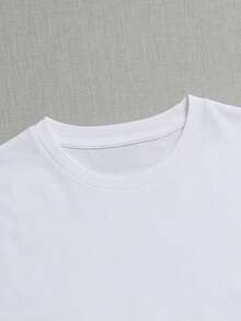 Men's Solid Color Casual Outdoor Loose Fit Sleeveless Vest - White - View 3
