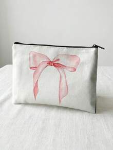 Random Pattern Tote Bag With Matching Pouch, Lightweight Shoulder Bag, Handbag, Suitable For Commuting, Shopping, Students, Fashion Bag, Great Gift Choice - Multicolor - View 8
