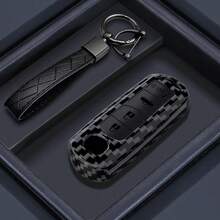 2/3/4 Buttons ABS Carbon Fiber Car Key Fob Shell Case Fit For 2/3/5/6, CX-3, CX-5, CX-7, CX-9, Miata MX5, Protector Cover - C - View 17