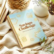 DANPERJI 1 Pc A5 Savings Challenge Notebook 100+ Pre-Designed Templates For 100 Envelope, 52 Week, Sinking Funds & More – Complete Your Savings Goals, For Debt Payoff & Goal Savers - A5 - View 5
