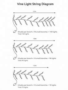 1pc Cherry Blossom Branch Light, 8 Flashing Modes, Suitable For Indoor/Outdoor Use In Spring/Summer, Applicable For Wedding Decor, Party Ambiance, Valentine's Day, Christmas, Birthday, Graduation Ceremony And More - ánh sáng trắng ấm áp - Xem 11