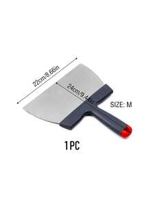 1pc Multifunctional Stainless Steel Chocolate Spatula With Temperature Control, Available In 16cm/22cm Sizes, Plastic Handle Chocolate Tempering Scraper, T-Shaped Stainless Steel Scraper, DIY Cake Decorating Tool, Ergonomic Design For Easy Operation, Suitable For Home And Commercial Use, Chocolate Making Tool, Chocolate Melting And Stirring Spatula - Multicolor - View 15