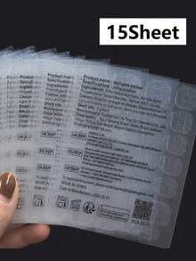 360 miếng (15 tờ) Miếng dán móng tay gel hai mặt, thích hợp cho móng giả, keo dán móng hai mặt dạng gel, miếng dán dính, miếng dán gel móng tay, decal móng tay, miếng dán móng tay tự làm. - xanh quân đội - Xem 5