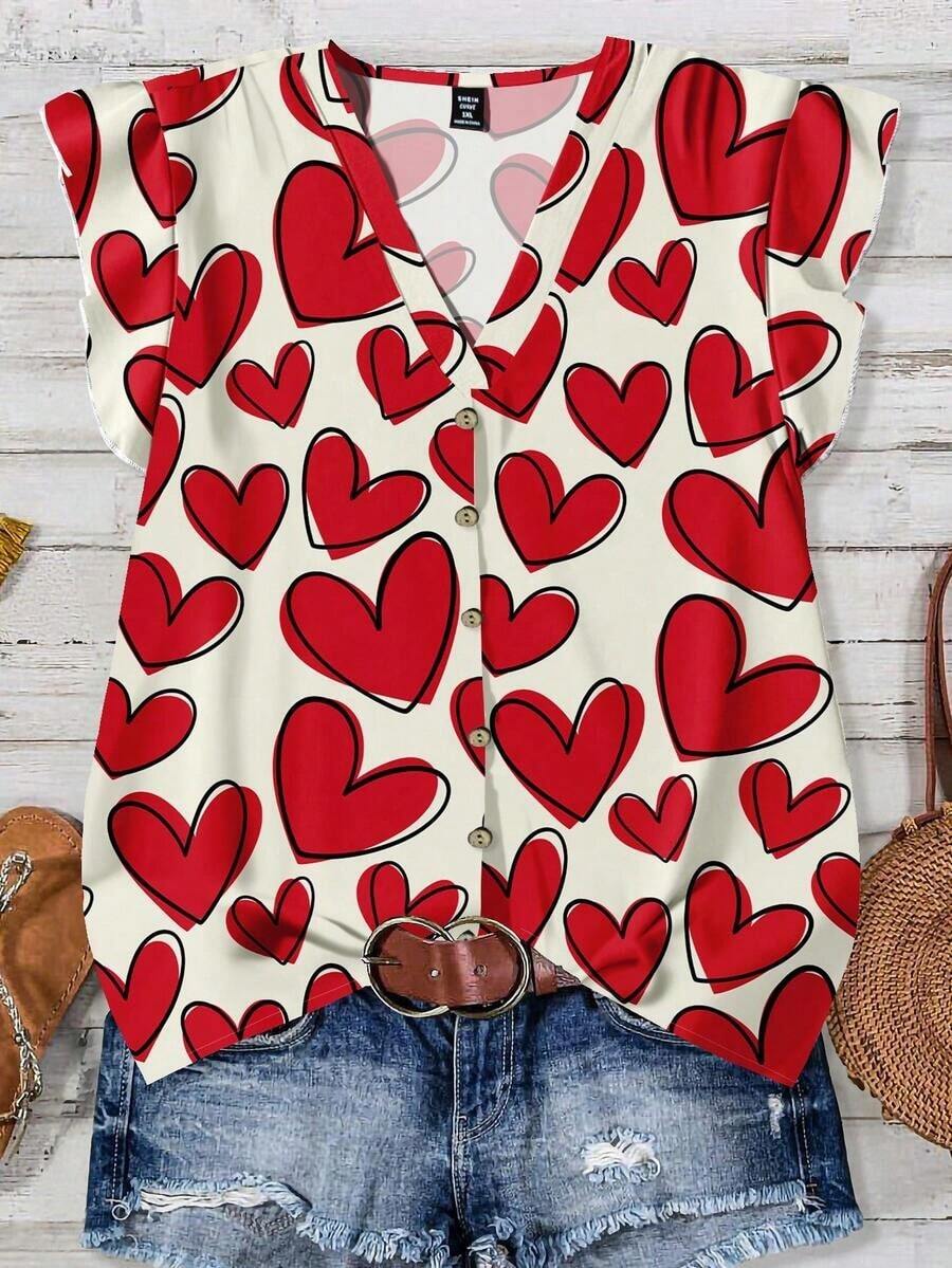 Camisa de mujer, conjuntos de verano para mujer, atuendos de vacaciones, blusas para salir, atuendos de concierto de country para mujer, blusas de verano lindas, atuendos para salir, atuendos de country para mujer, blusas para salir - Multicolor - Ver 1
