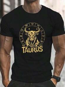 Camiseta de manga cortaClásicadeMangaCortaparaHombreconEstampadoTauroCamisetaInformalparaExteriores,CamisetaDeportivadeMangaCortaparaHombreCamisetadeAlgodónRetrodeModaparaHombreCamisetadeCuelloRedondoCómodaparaHombreVersiónRegulardelaCamiseta,UsoCamisa de mujer DiarioCasual 100%Algodón 100%Algodón - Negro - Ver 6