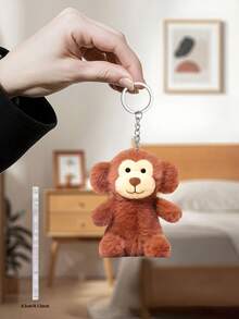 1pc 2D Acrylic Monkey Pendant - Car Interior Hanging Decor, Keychain And Wallet Accessory. Perfect Gift For Valentine's Day And Halloween. Home, Bedroom Or Car Decoration. Exquisite Craftsmanship Durable Monkey Design Keychain. - Monkey Keychain - View 20