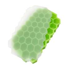 37-Grid Silicone Meatball Mold, Rice Ball Shaker, Fish And Meat Ball Making Tool, DIY Kitchen Accessories. - Green - View 1