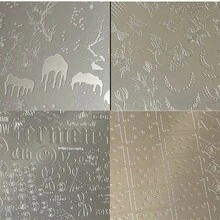Nail Art Stamping Plate, Beginner Friendly Nail Decoration Template, Designs Include Black Cat, Floral, Daisy, Botanical French Tips. Transparent Silicone Stamp, Steel Plate Nail Art Tools - Multicolor - View 4