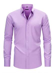 Rand paul Men Shirts - Mauve Purple - View 4